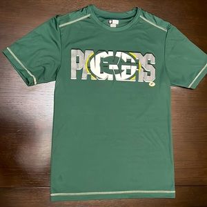 Mens NFL Team Apparel Packers Short Sleeved TX3 Cool Size Small